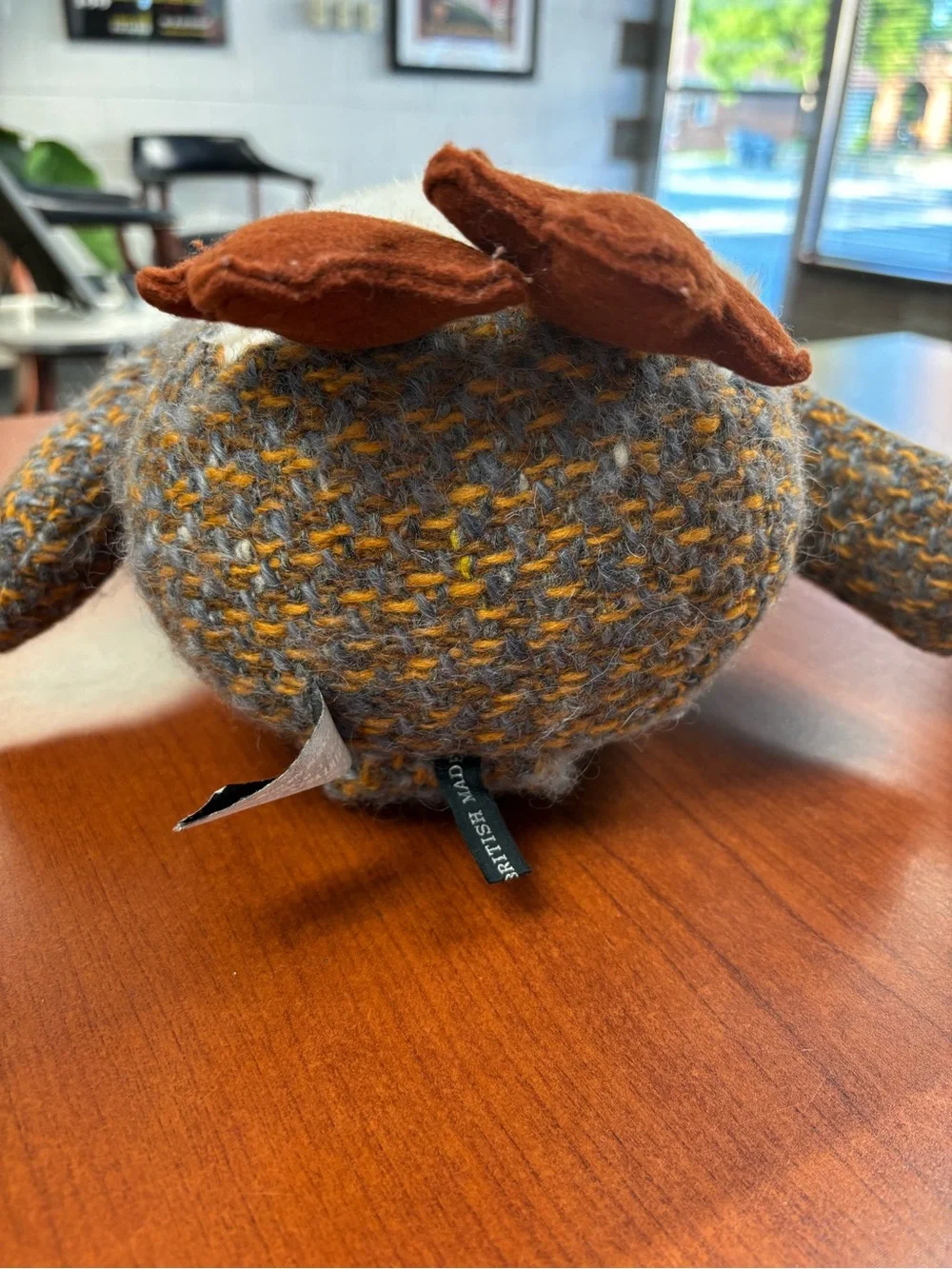 Rare 1960s Brendatoys Stuffed Owl Made in England